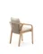 Стул Malaret, массив эвкалипта, бежевый