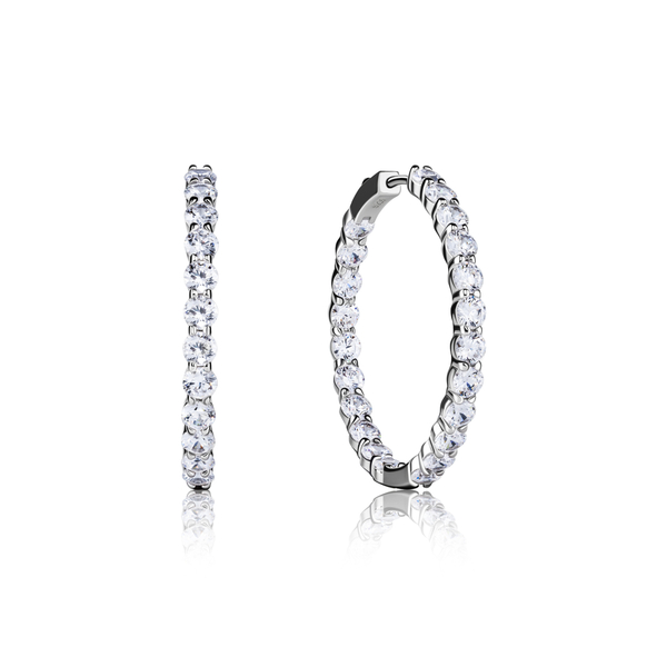 Серьги-конго 40мм