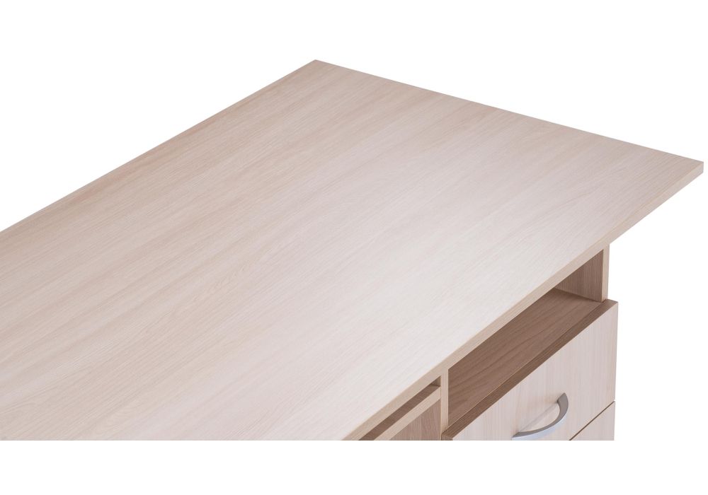 Стол письменный Бриз 110х60х75 ЛДСП ясень светлый