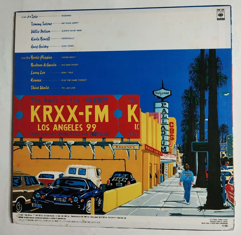 Винтажная виниловая пластинка LP Best Hit in U.S.A. (Japan 1982) (Obi)
