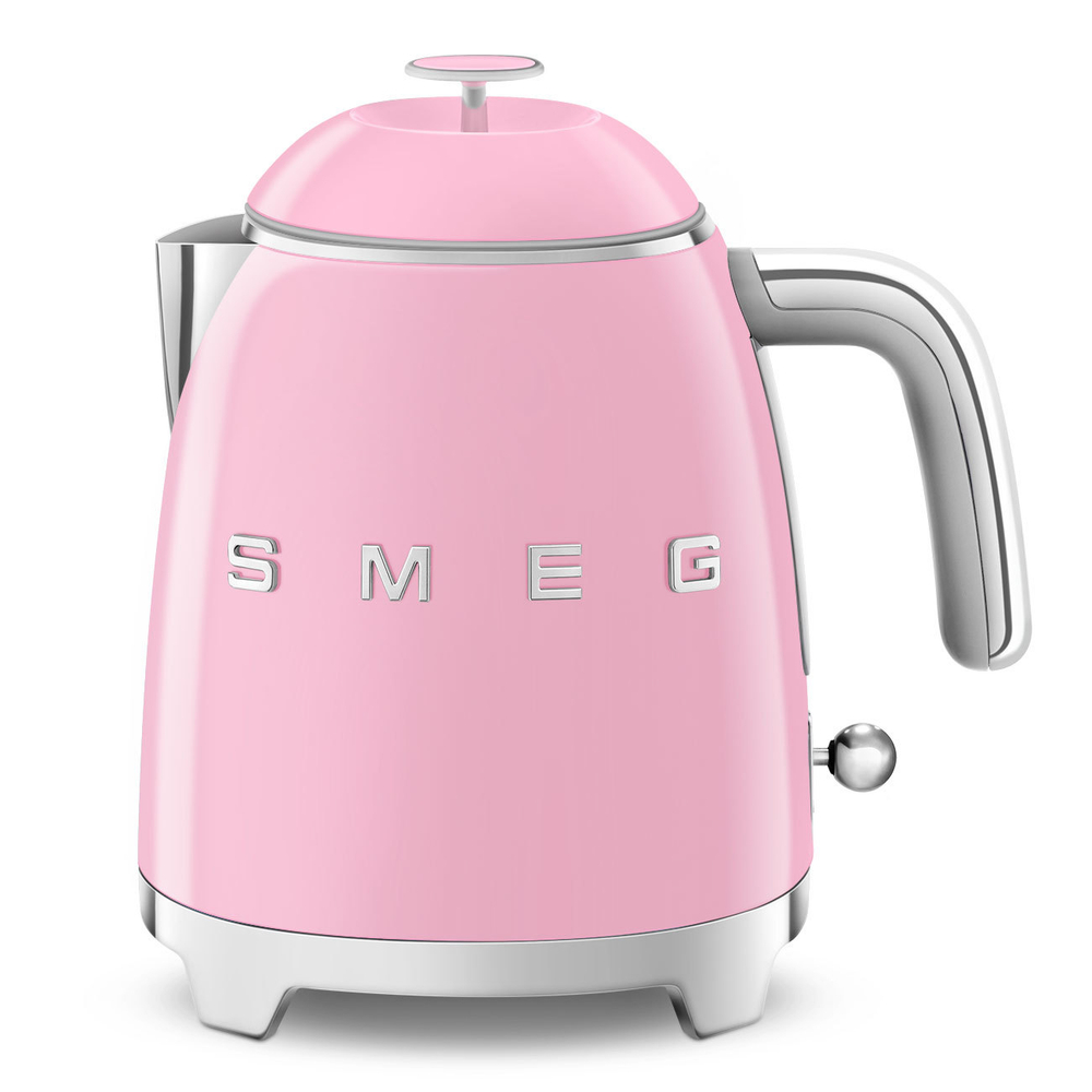 SMEG KLF05PKEU Мини чайник электрический, розовый