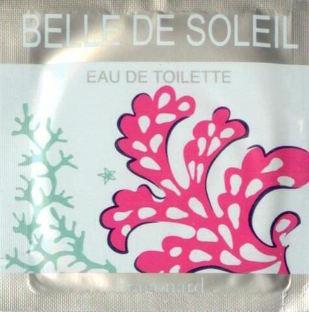 Ароматическая салфетка 2 мл Belle de Soleil жен.