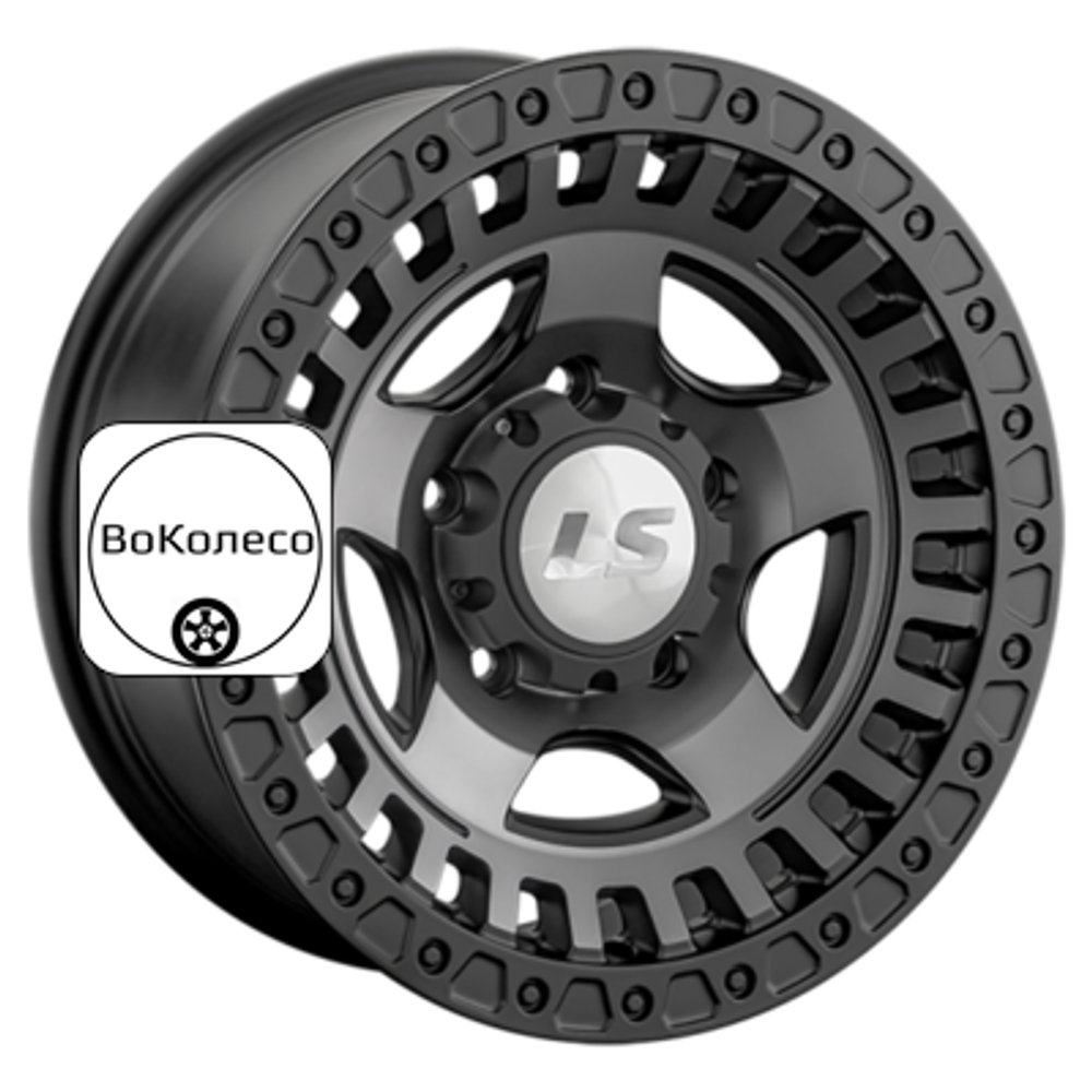 8,5x17/5x150 ET15 D110,1 1351 BR+BK (конус, Колпак+лого) LS