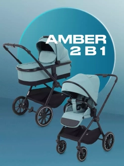 Коляска 2 в 1 MOWBaby Amber