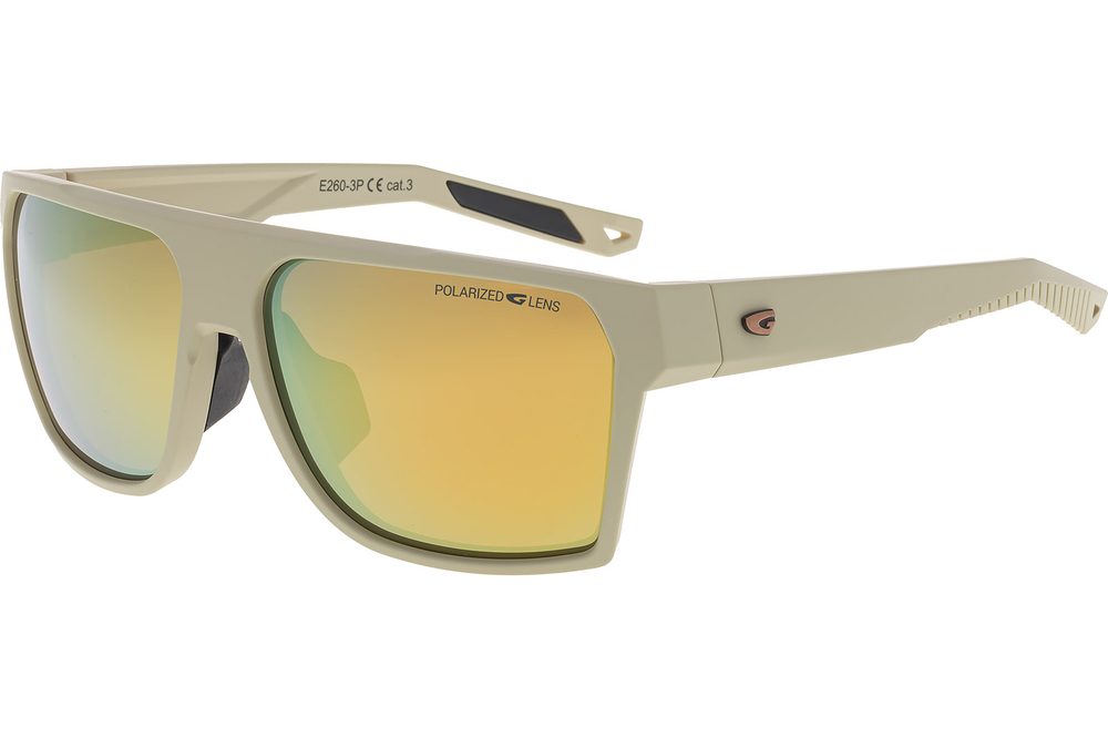Спортивные очки GOG Nazca / Matt Sand/Black / Polarized Reflex Gold