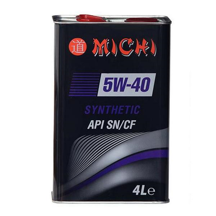 Масло Michi 5w-40 SN/CF (синтетика) 4л