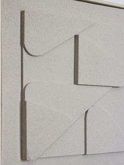 Панно декоративное с эффектом 3D Minimalism Triangle, 40х40 см