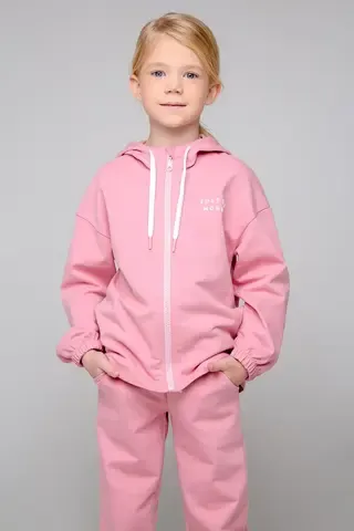 брюки  для девочки  КР 400455/розовый зефир к349
