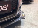 Карбоновая губа переднего бампера для AUDI RS3 2018-2020 B9 Ауди аэродинамический обвес