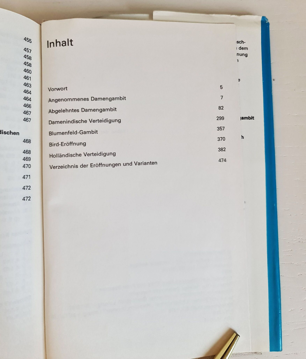 Damen-gambit bis Hollandisch Taimanow. Mark Berlin. 1980