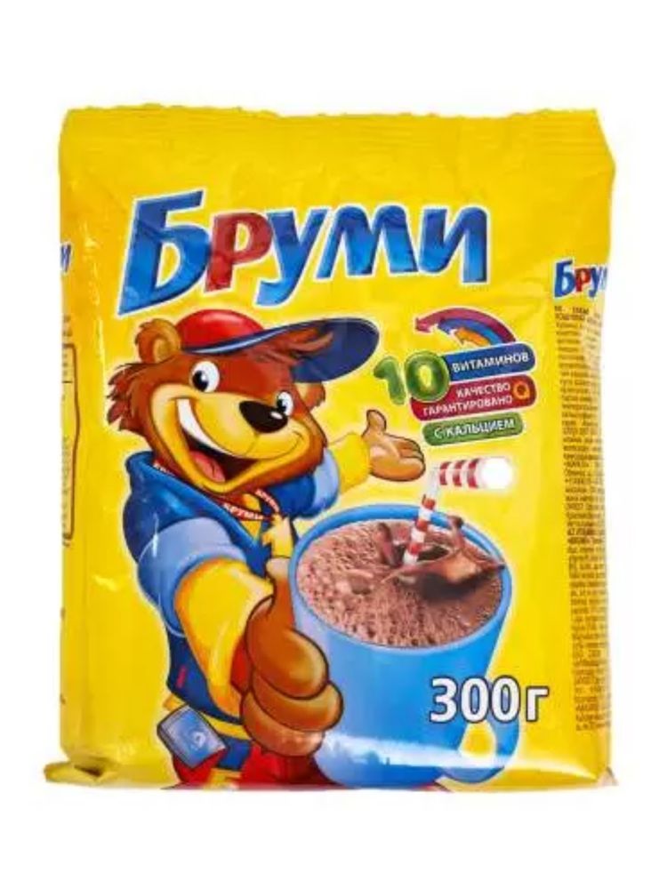 Какао-напиток Бруми 300 г x 4 шт