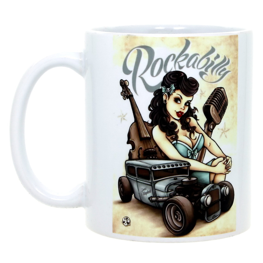 Кружка керамическая Rockabilly