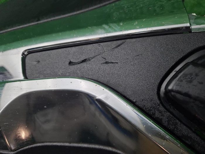 Юбка заднего бампера Mercedes GLC X254 (22-нв) AMG