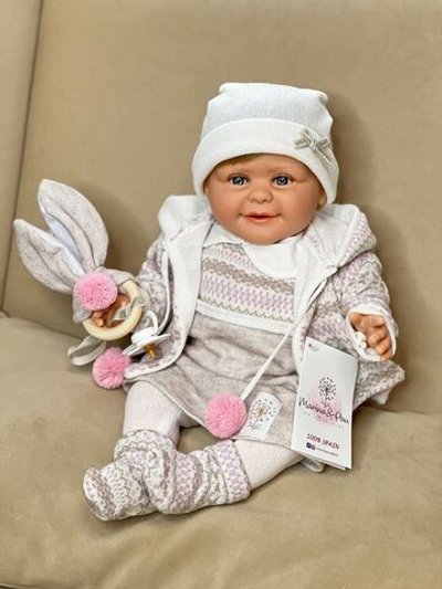 Кукла Marina and Pau 42cм Sugar Winter мягконабивная (M707K)