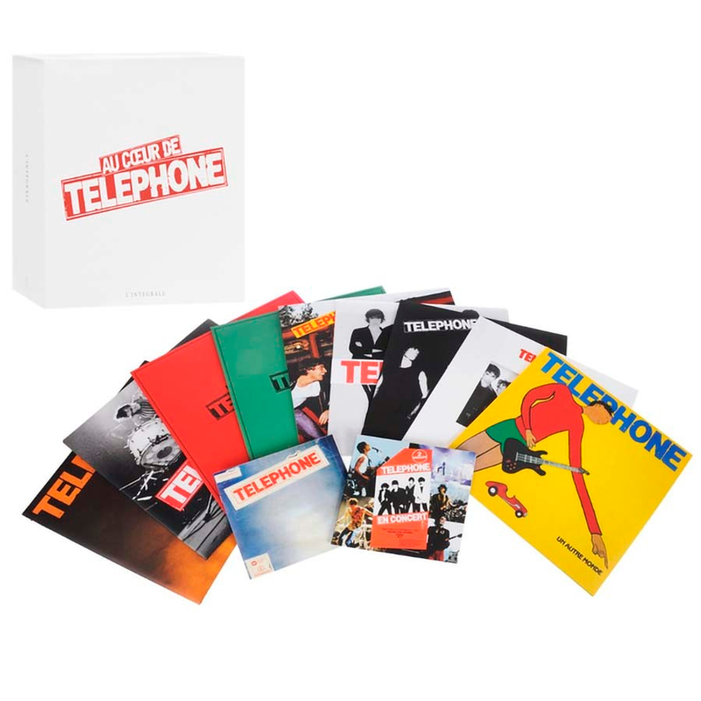 Telephone / Au Coeur De Telephone: L'Integrale (Coloured Vinyl)(11LP+3x7" Vinyl EP)