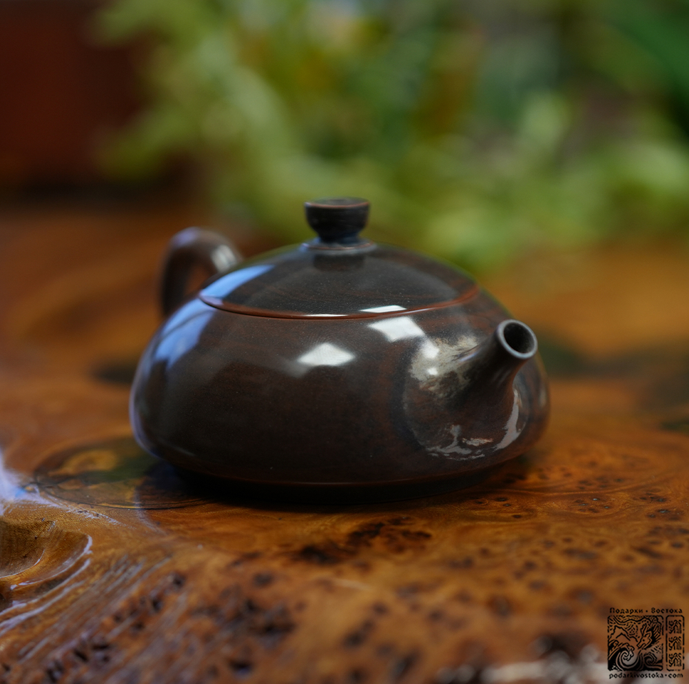 Цзяньшуйский чайник ручной работы, авторская коллекция "Подарков Востока", 65мл