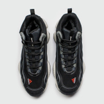 Кроссовки Packer x Adidas FYW Intimidation Black / White with Fur