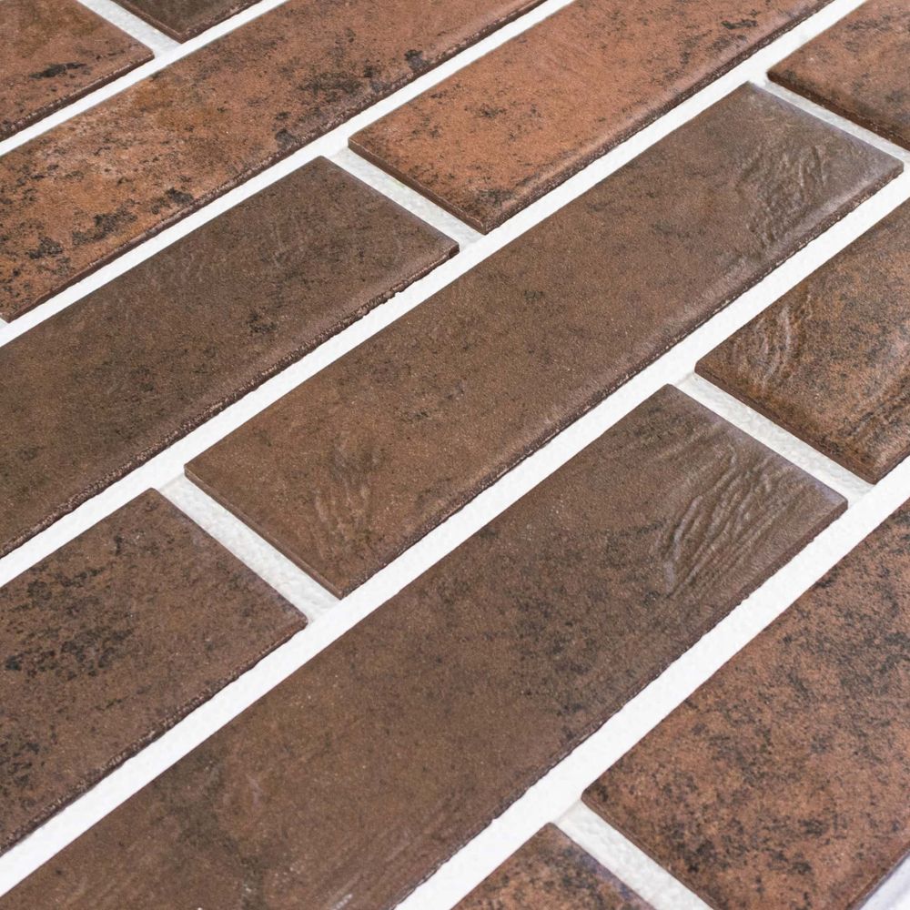 Керамин, Иллинойс 3 Бежевый, 245x65x7 - клинкерная фасадная плитка