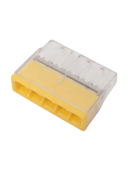 Gigant 5-и проводная клемма 20 шт/уп 0,08-2,5мм² GCT-2273-205-20