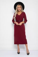 Платье Фабела (бордовое) П11652 LT Collection