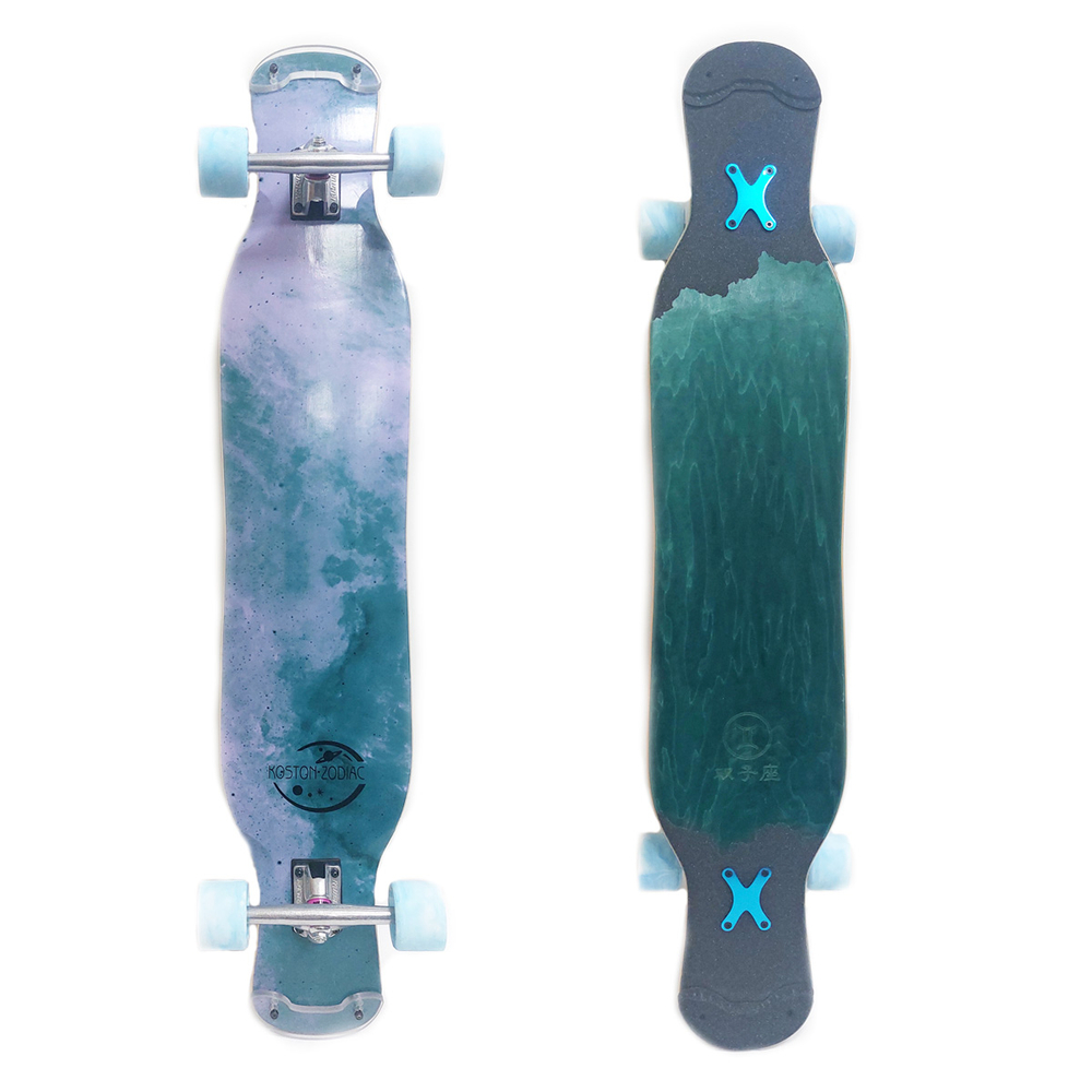 Комплект лонгборд Koston Constellation Blue Planet Pro 46/118см HardFlex