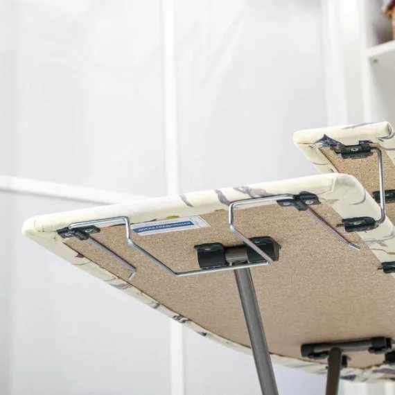 Доска гладильная Nika «Лина 1», 112×34,5 см, два положения высоты 70,80 см, МИКС