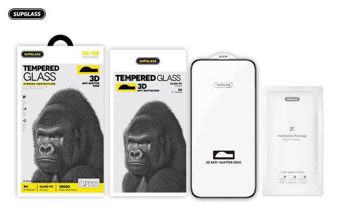Защитное стекло Антискол SupGlass iPhone
