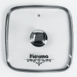 Стеклянная крышка "Мечта" с пароотводом для антипригарной посуды