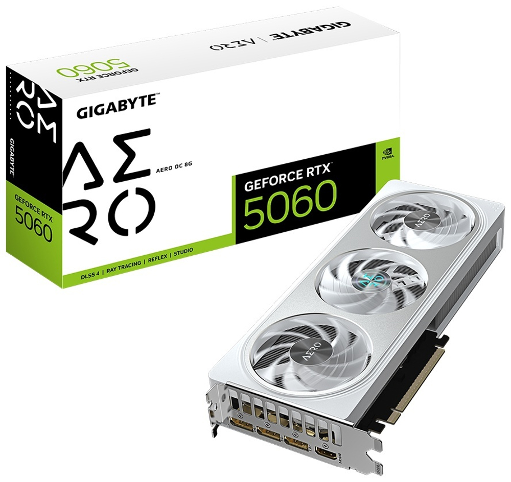 Видеокарта GIGABYTE GV-N5060AERO OC-8GD 8 Гб