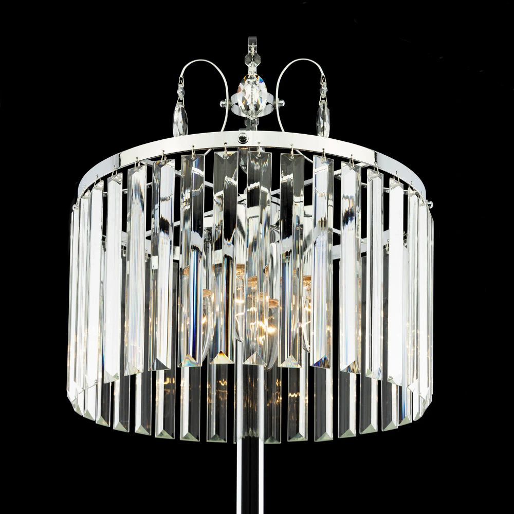 Citilux Инга CL335941 Торшер хрустальный Хром