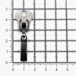 D-5486 Слайдер A/L для молнии трактор Т8 упак(1шт) Hobby&Pro (никель; 10702070/300922/3329229, КИТАЙ