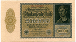 Банкнота Германия, Веймарская республика 10000 марок 1922 год