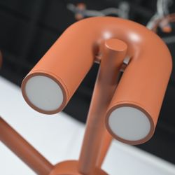 Подвесная Люстра Fanny 12 Orange By Imperiumloft