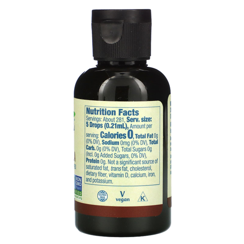NOW Foods, Better Stevia, бескалорийный жидкий подсластитель, «Корица и ваниль», 60 мл (2 жидк. унции)
