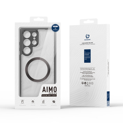 Чехол с поддержкой MagSafe от Dux Ducis для Samsung Galaxy S23 Ultra, серия Aimo Mag