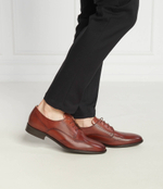 Кожаные броги colby BOSS BLACK - коричневый(50503614)