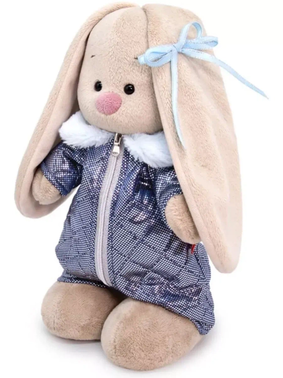 Мягкая игрушка Зайка Ми в комбинезоне 25 см StS-507