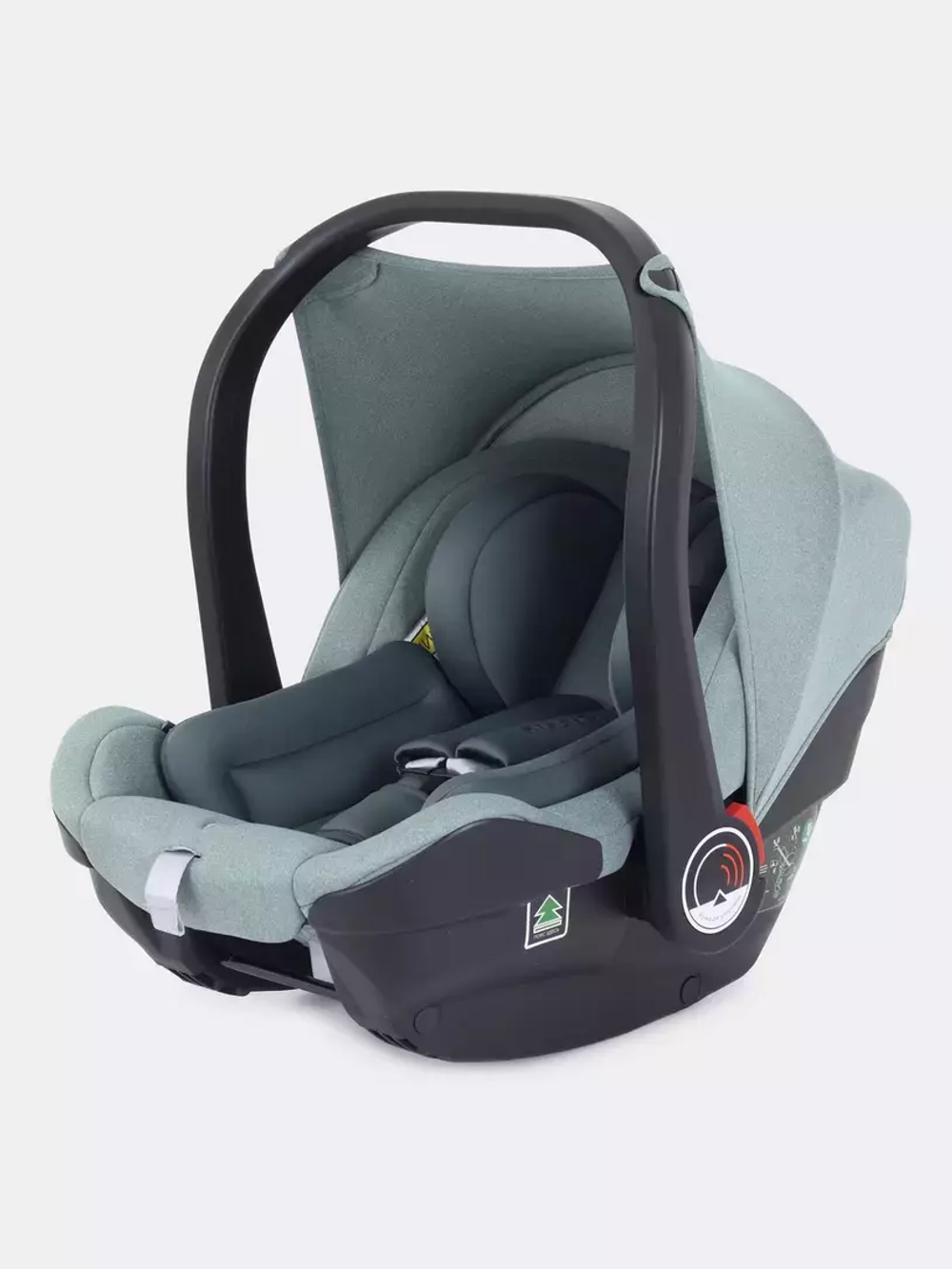 Автокресло RANT AY328 Pro "CARRY" Active Line (Green) группа 0+  (0-13 кг)