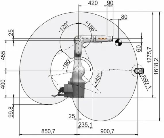 Промышленный робот KUKA KR AGILUS, KR 10 R900-2