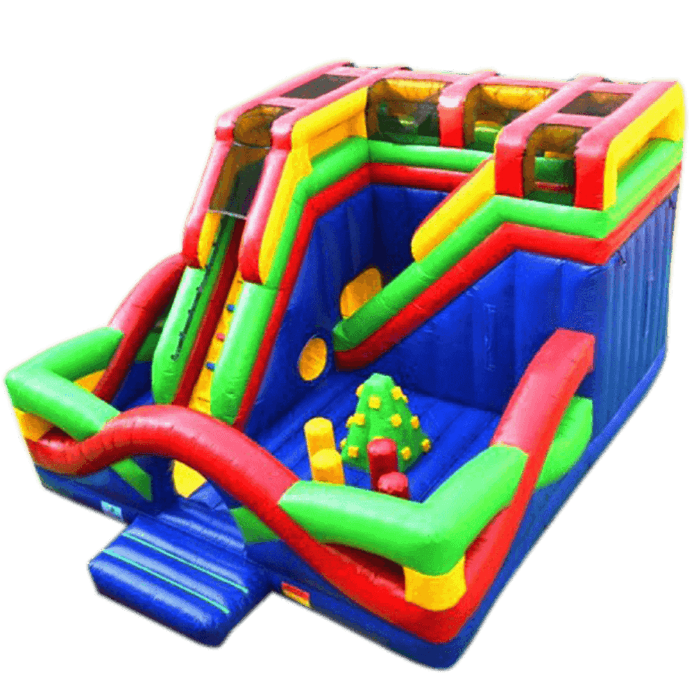 Коммерческий надувной батут "Путаница"