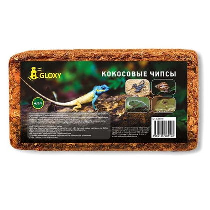 GLOXY Кокосовые чипсы, 4,5 л