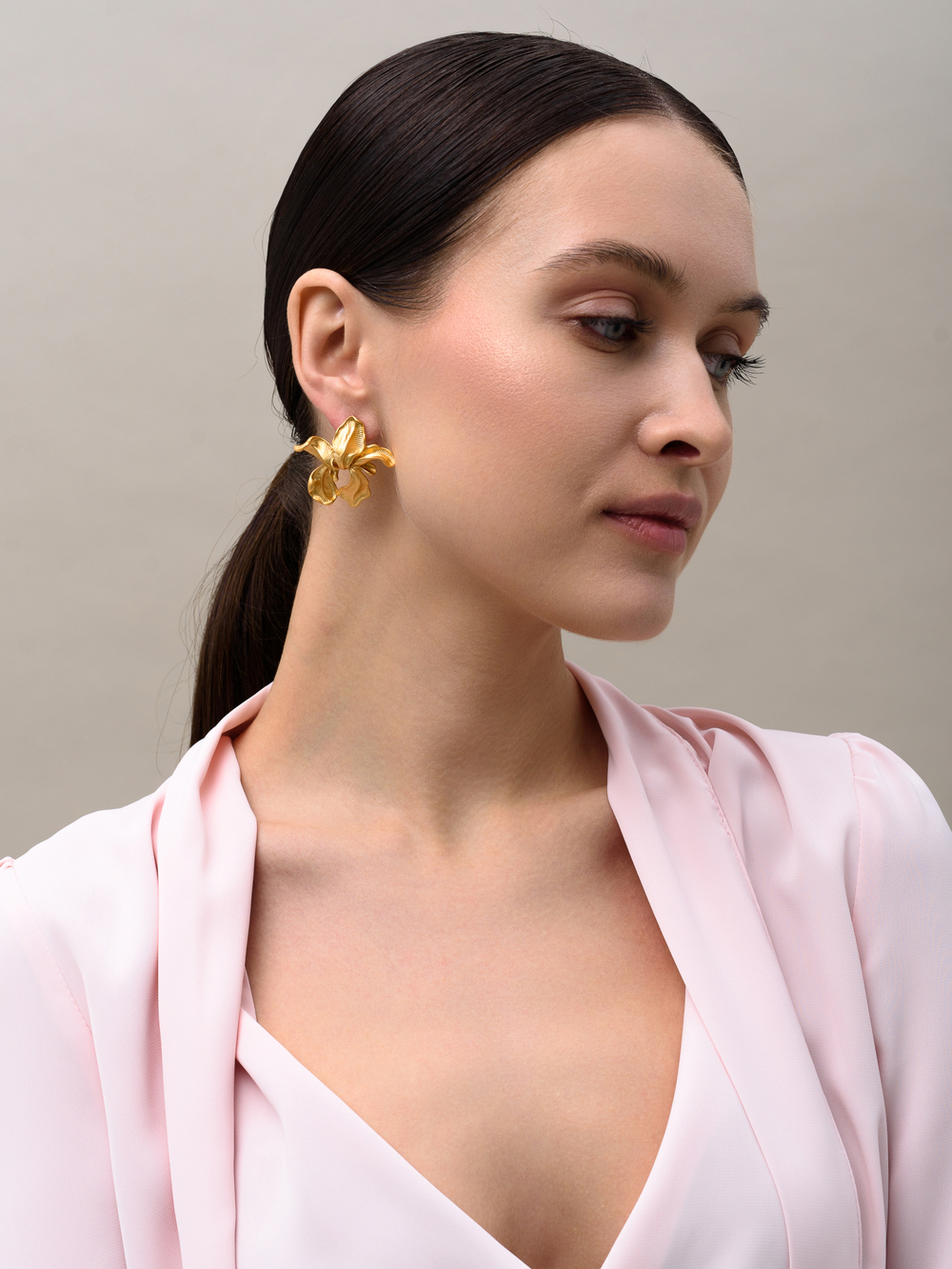 Серьги "Iris" Gold