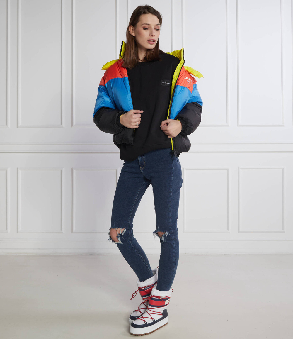 Худи badge CALVIN KLEIN JEANS - черный(J20J219755)