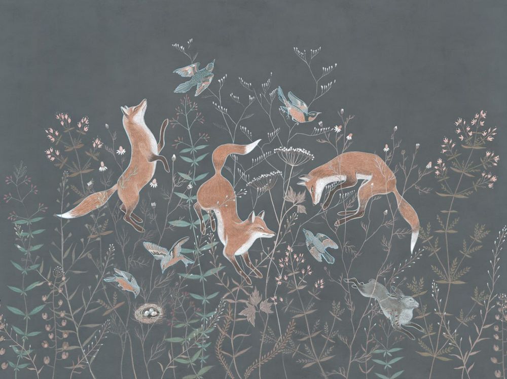 Бесшовная фреска ECO текстиль FOXY, 2,7 м (Ширина 4 м)