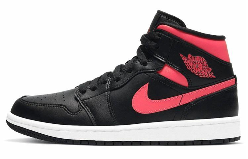 Кроссовки Jordan Air Jordan 1 Mid "Siren Red" (Женская размерная сетка)
