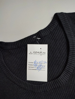 Платье-лапша черное 42 размер