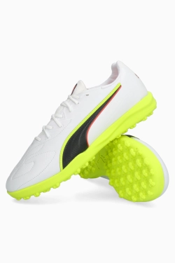 Сороконожки Puma King 20 Match TT Junior - белый