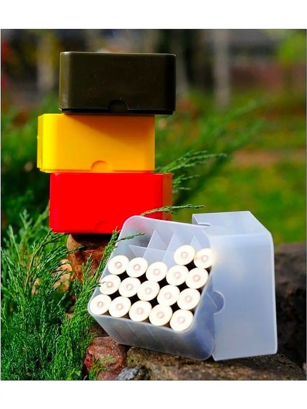 Коробка 12 калибр 25шт синия