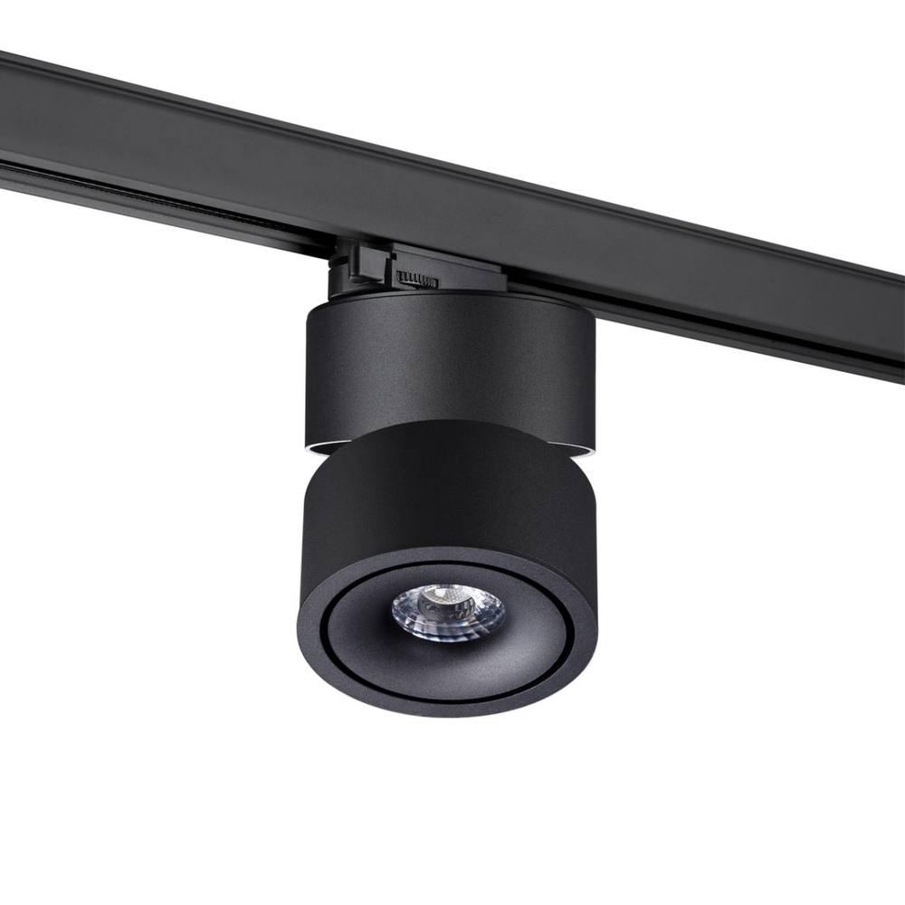 358779 PORT NT21 270 черный Трехфазный трековый светодиодный светильник IP20 LED 15W 4000K 1300Лм 100-265V GRODA
