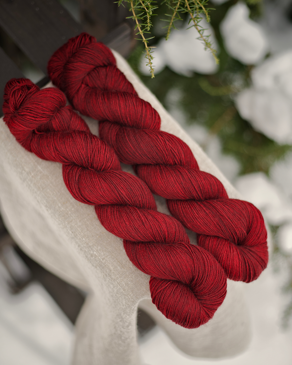 Носочный меринояк "Бордо"